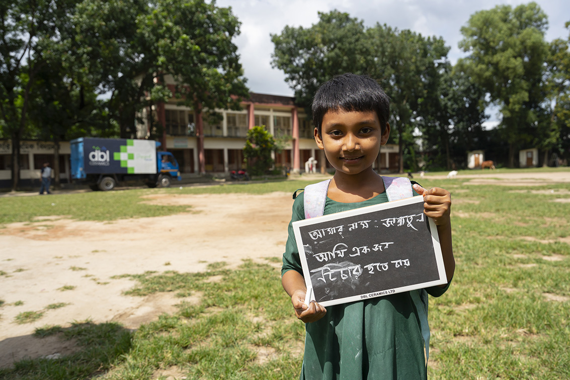 DBL Ceramics and POP 5 Bangladesh turns waste into learning with TileChalk initiative