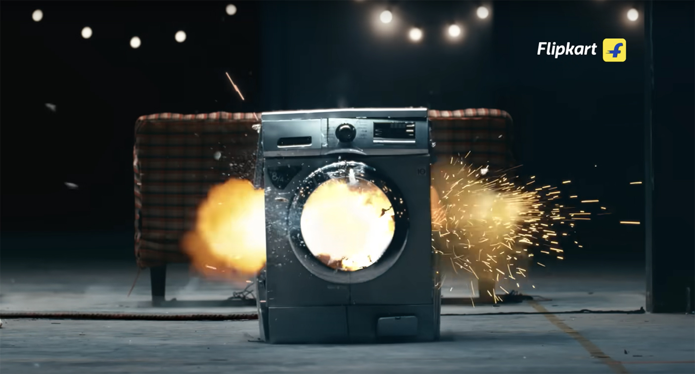 Flipkart and FCB Kinnect blow up the old to make way for the new this Diwali