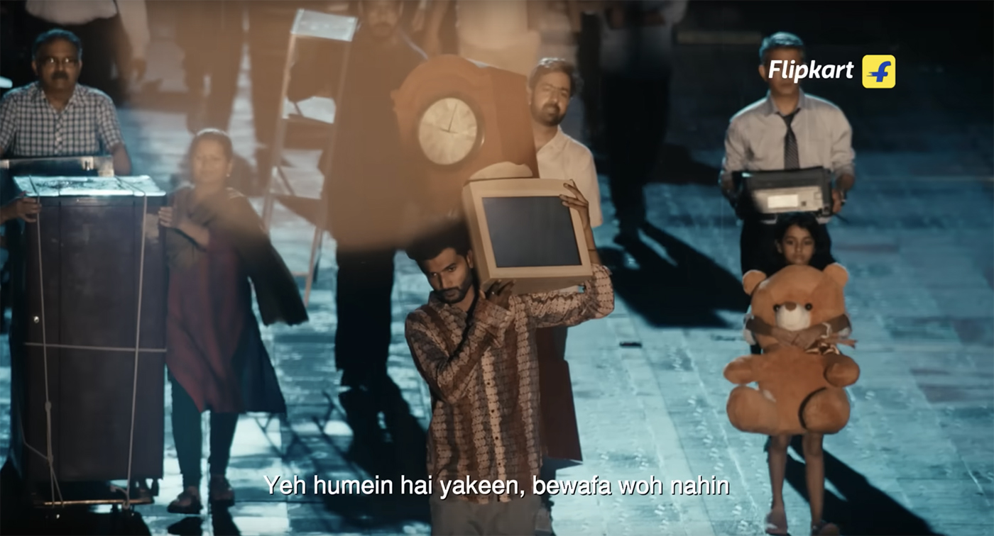 Flipkart and FCB Kinnect blow up the old to make way for the new this Diwali