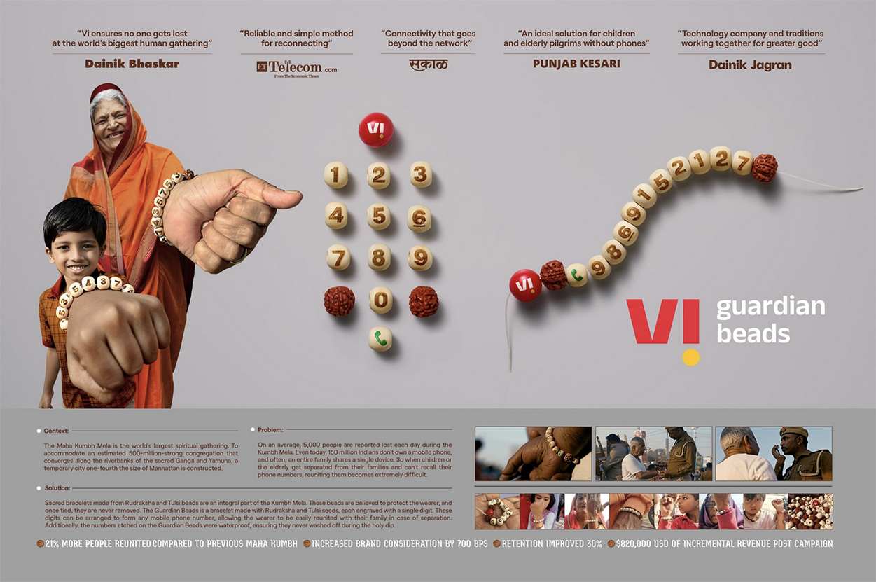 Ogilvy Mumbai + The Nine Shanghai pick up Bronze at LIA in the Ambient & Activation and Print fields