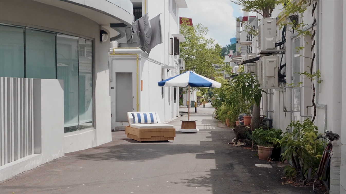 Sunbed and pool umbrella take centre stage in METT Singapore film by Forsman & Bodenfors