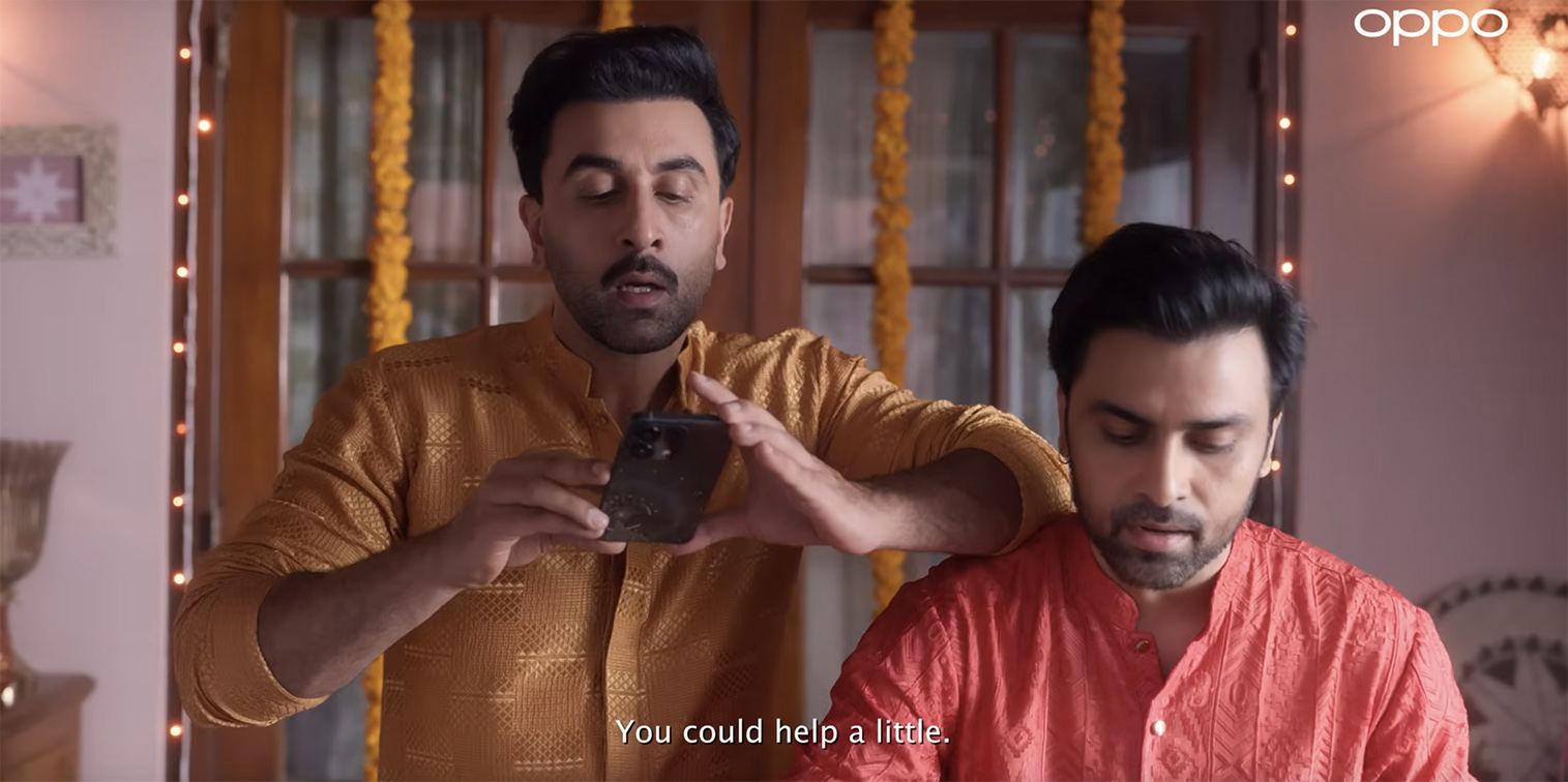 OPPO India launches festive campaign featuring Ranbir Kapoor and Jitendra Kumar