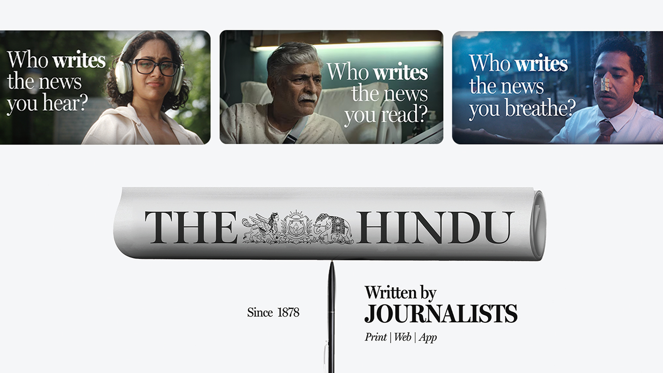 The Hindu and Talented remind readers what real news looks like in ‘Written by Journalists’