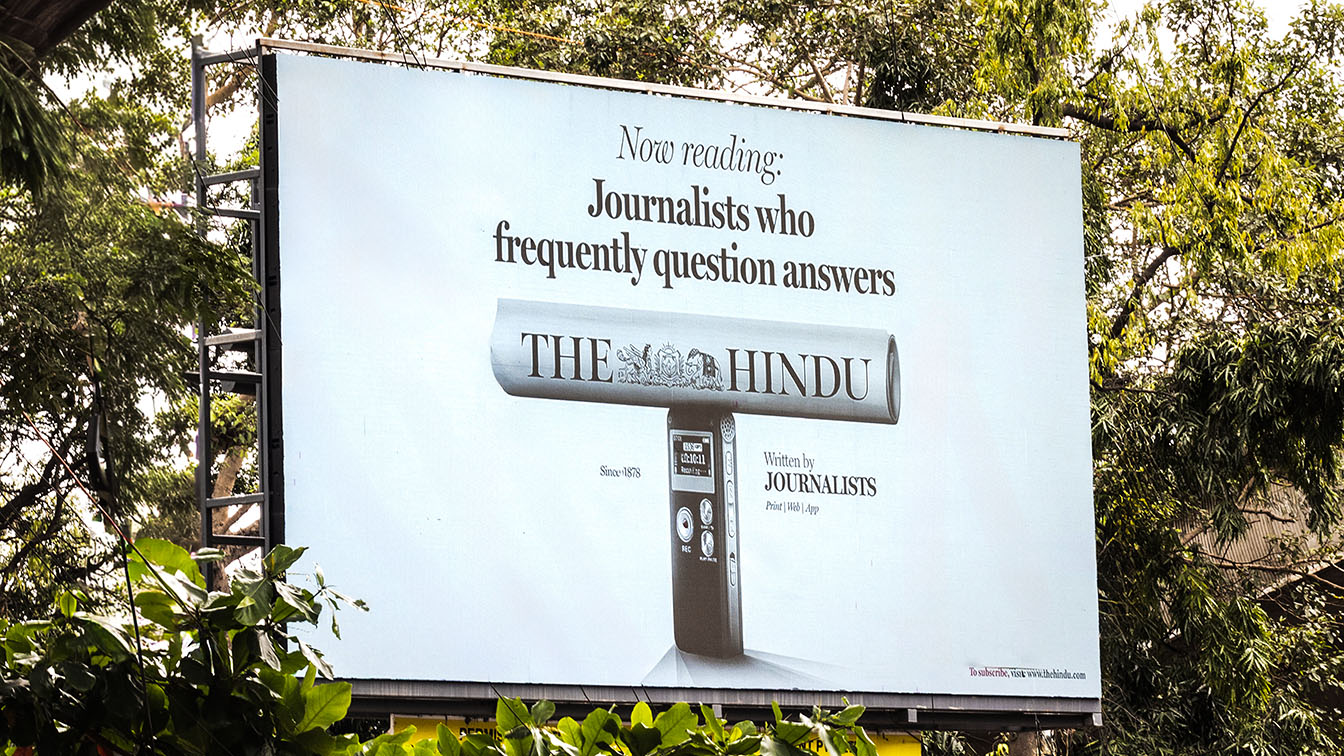 The Hindu and Talented remind readers what real news looks like in ‘Written by Journalists’