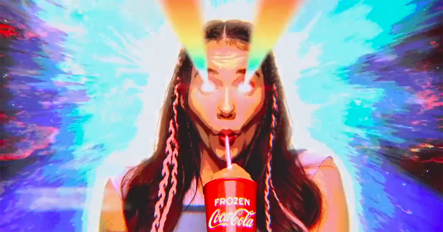Coca-Cola and FVSE create a hyper-surreal soundscape of brain freeze