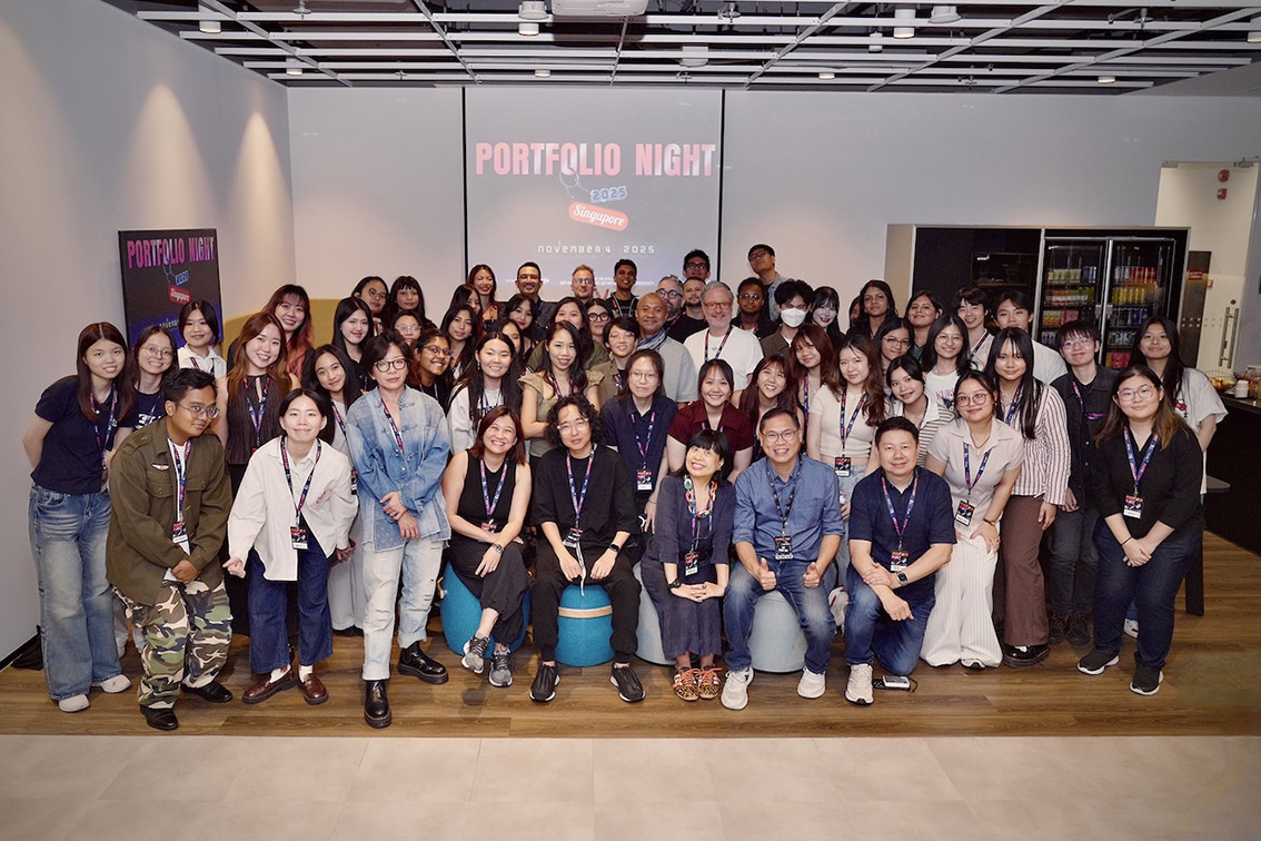 Creative community comes together at Leo Singapore for Portfolio Night