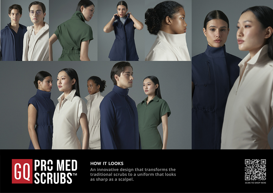 GQ Apparel Thailand elevates hospital scrubs beyond workwear via Accenture Song campaign