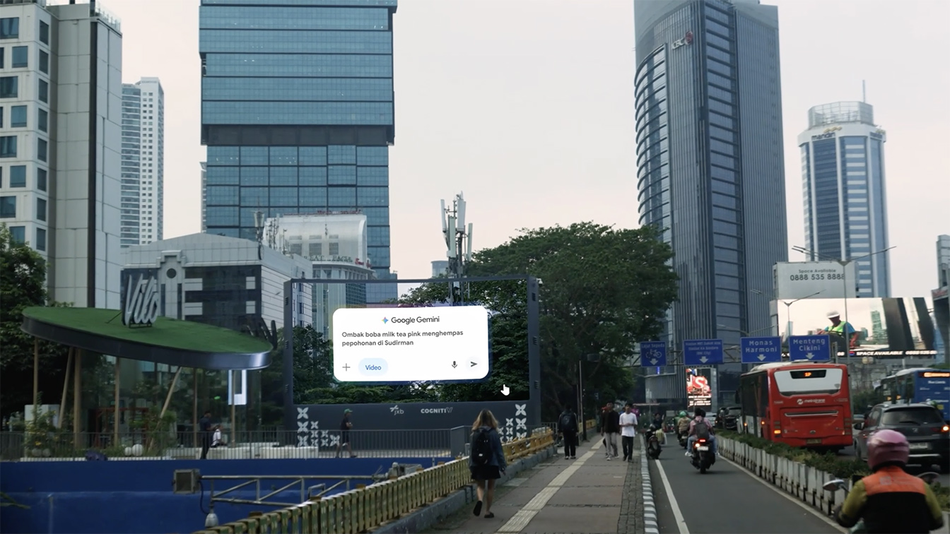 DDB Singapore, Superson, and Hagia Labs bring AI-Powered billboards to life for Google Gemini
