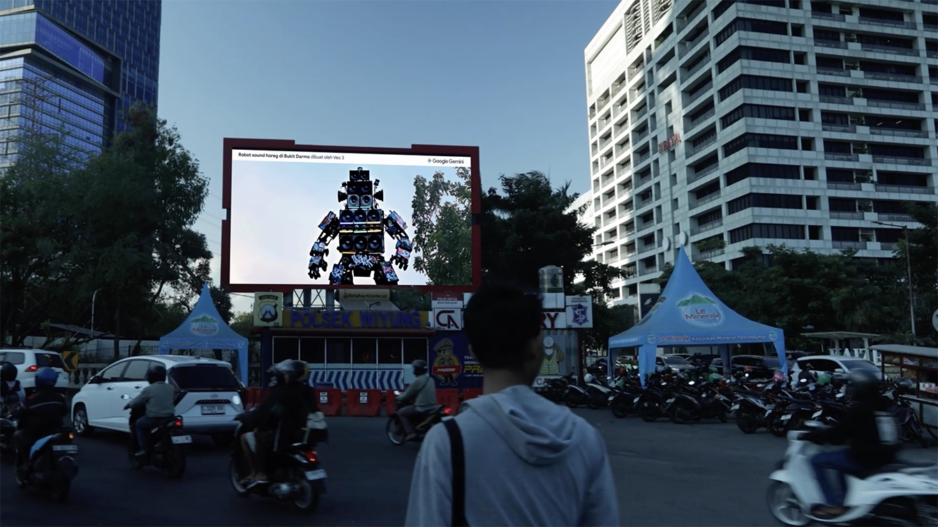 DDB Singapore, Superson, and Hagia Labs bring AI-Powered billboards to life for Google Gemini
