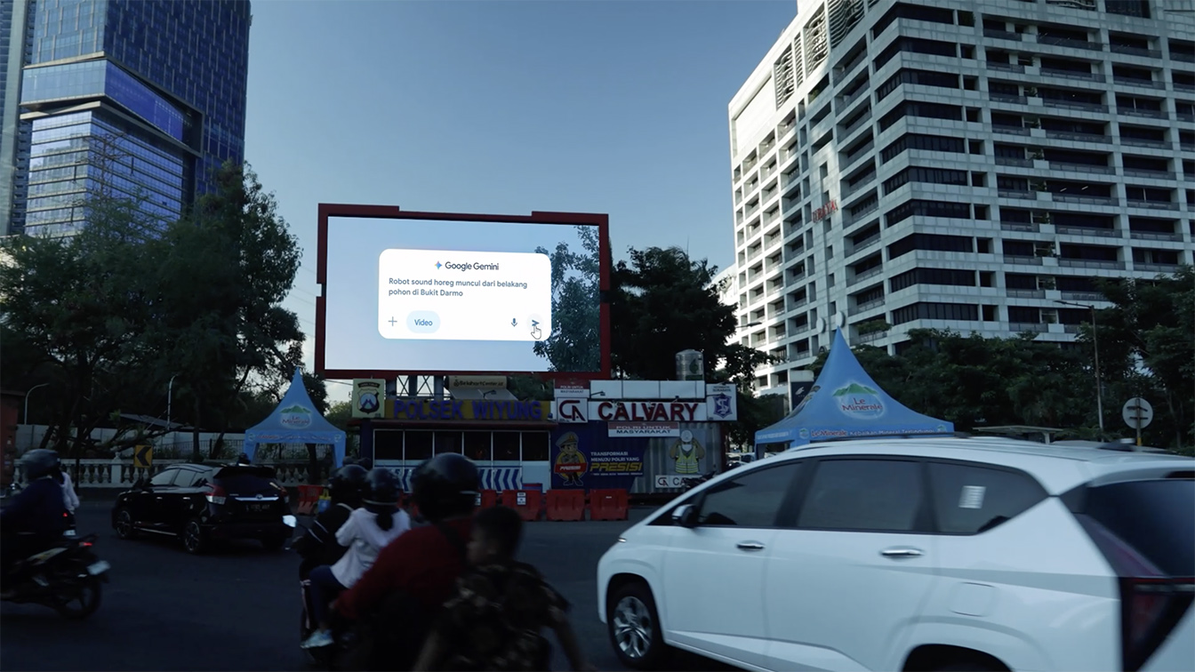 DDB Singapore, Superson, and Hagia Labs bring AI-Powered billboards to life for Google Gemini