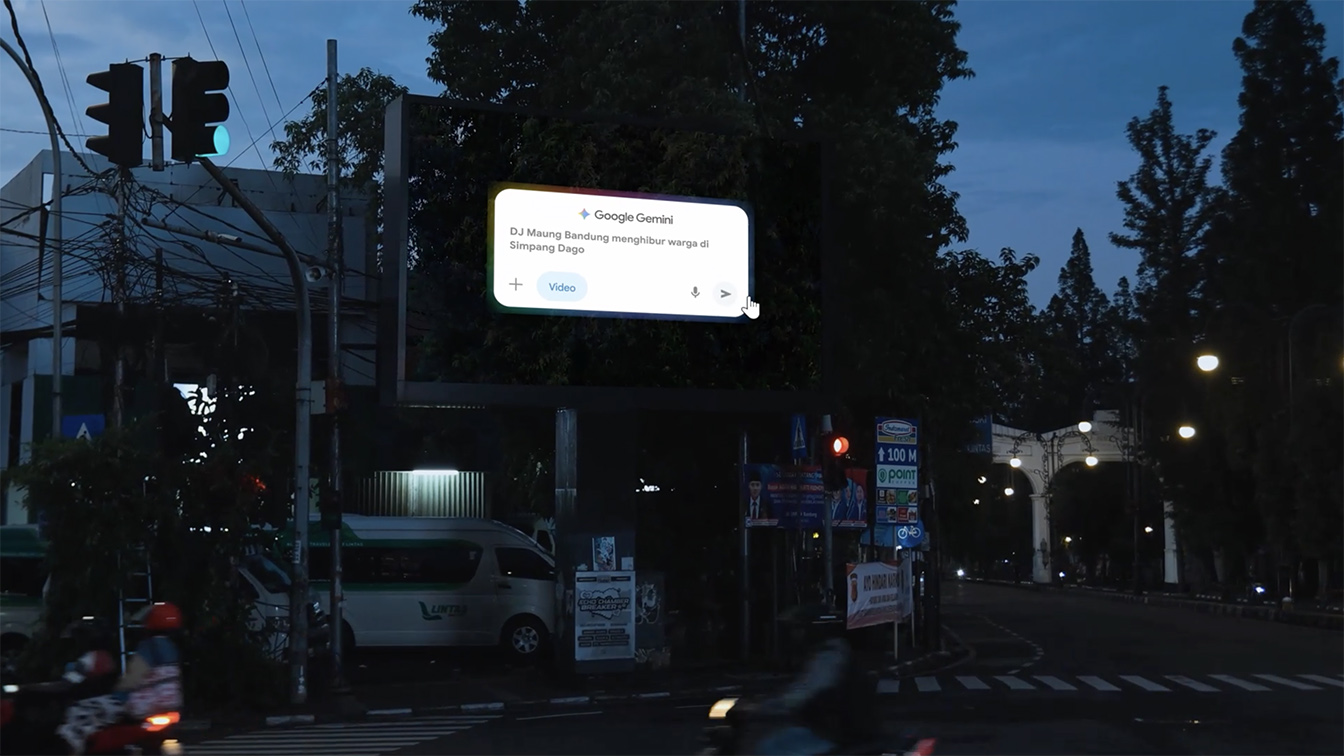 DDB Singapore, Superson, and Hagia Labs bring AI-Powered billboards to life for Google Gemini