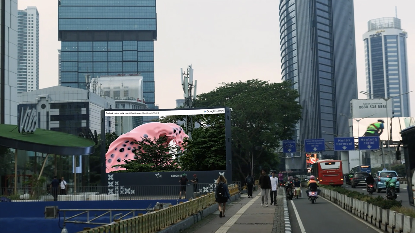 DDB Singapore, Superson, and Hagia Labs bring AI-Powered billboards to life for Google Gemini