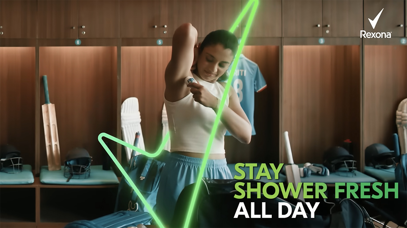 Rexona and Smriti Mandhana Urge Women to Step In with ‘Maidan Mein Utro’