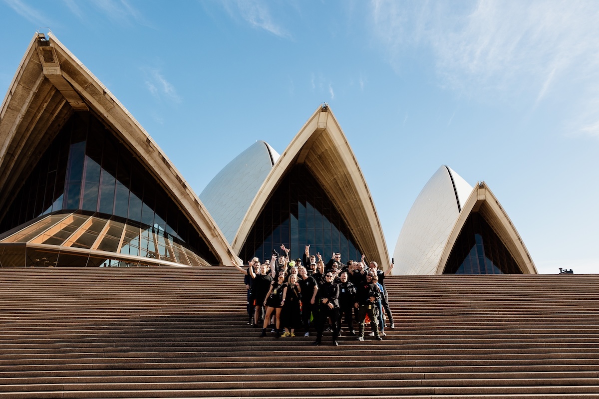 Hype Republic and Parkway Drive make history with world-first Sydney Opera House stunt