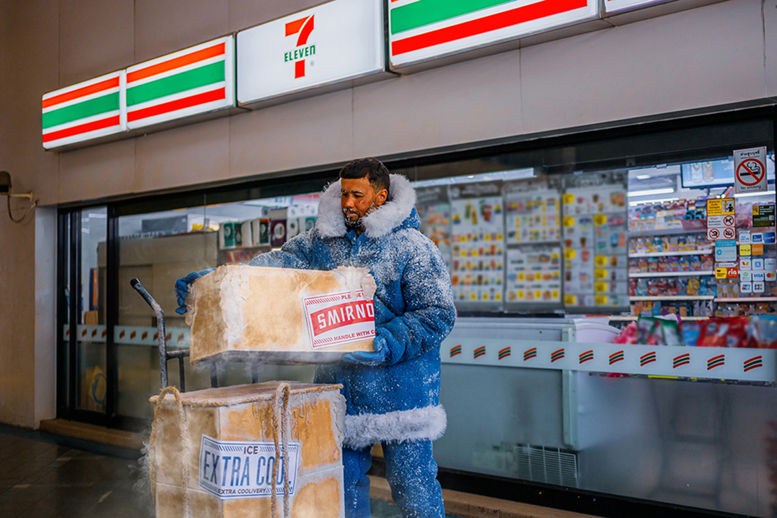 Youngster BKK freezes Bangkok with ‘Extra Coolivery’ stunt for Smirnoff Ice Extra Cool