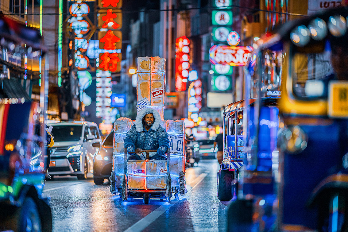 Youngster BKK freezes Bangkok with ‘Extra Coolivery’ stunt for Smirnoff Ice Extra Cool