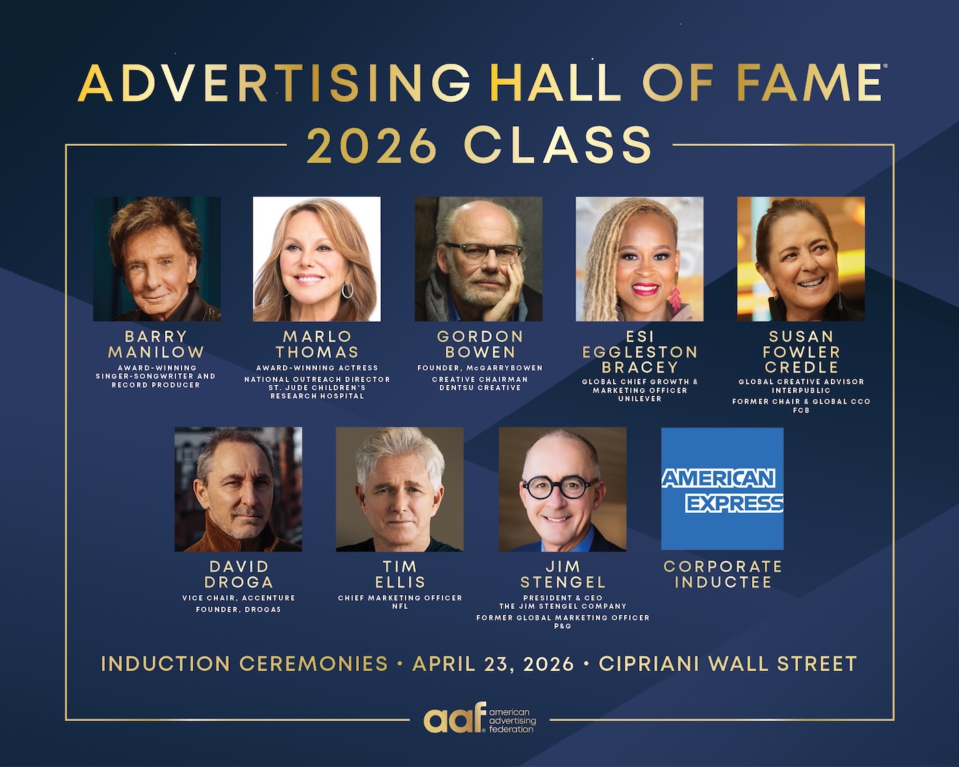David Droga among six legends to be inducted into 75th AAF Advertising Hall of Fame