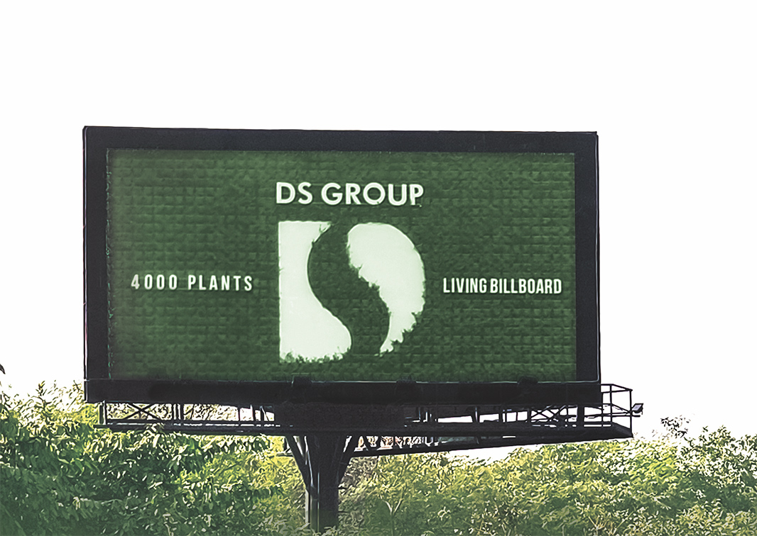 DS Group turns outdoor media green with ‘Living Billboard’ plantation initiative