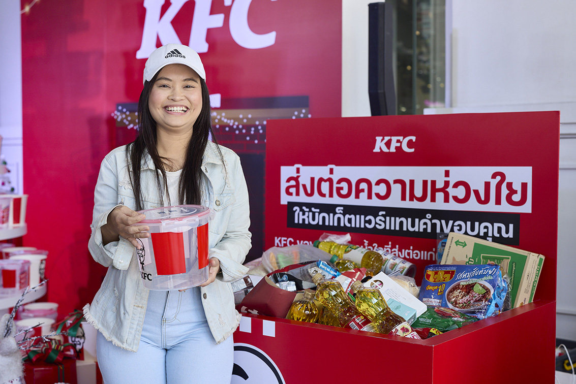 Colonel Sanders becomes ‘Sanders Claus’ in KFC Thailand’s new holiday campaign