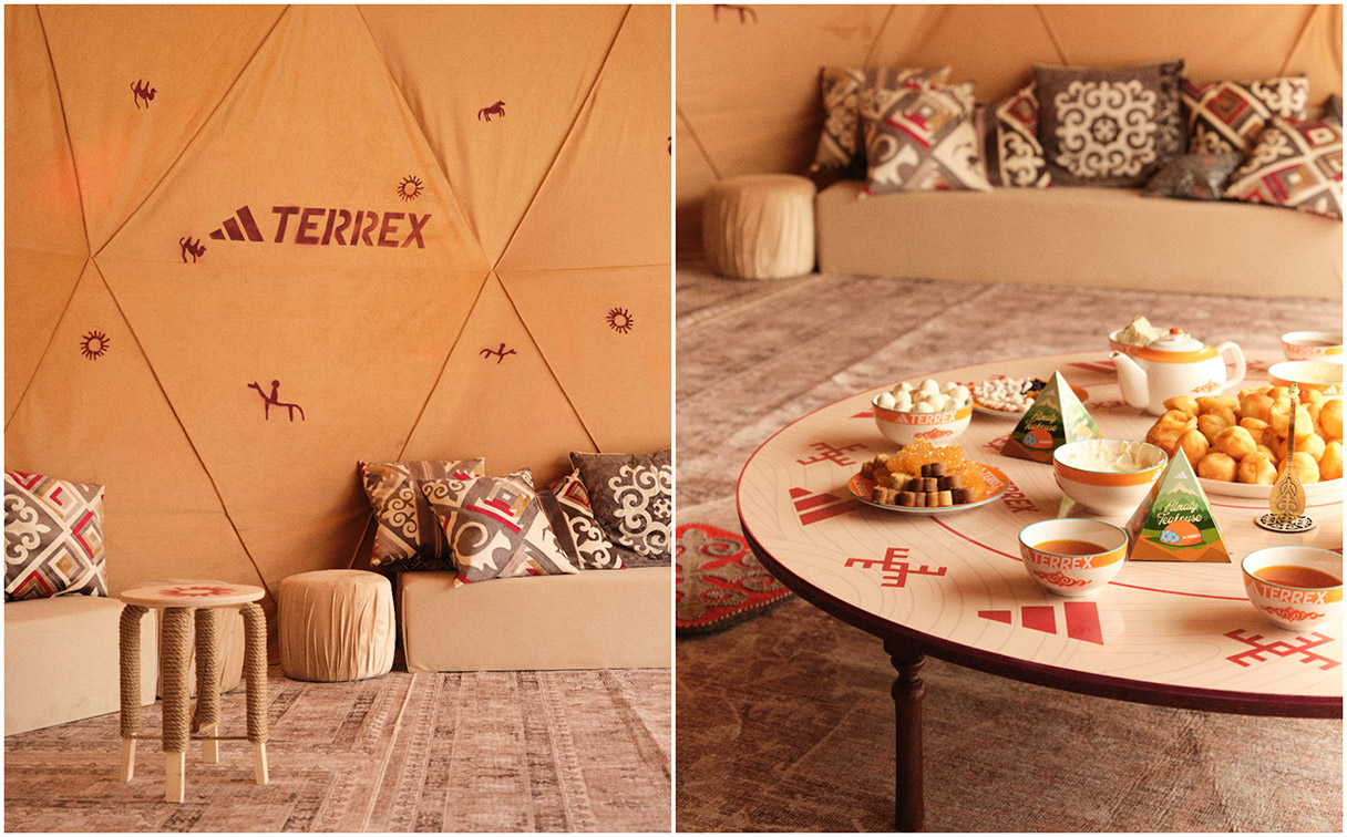 adidas opens mountain teahouse experience deep in Kazakhstan’s Butakovskiy Gorge