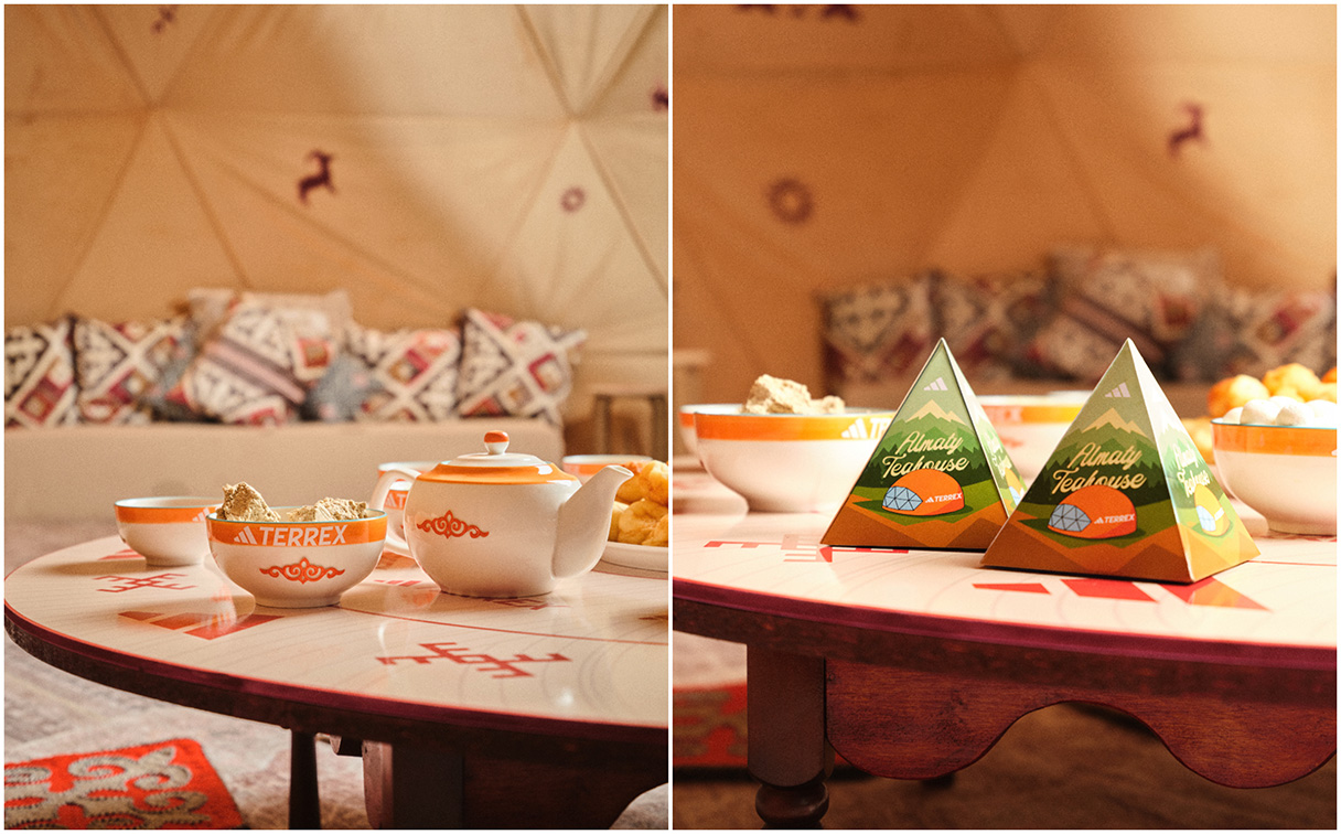 adidas opens mountain teahouse experience deep in Kazakhstan’s Butakovskiy Gorge