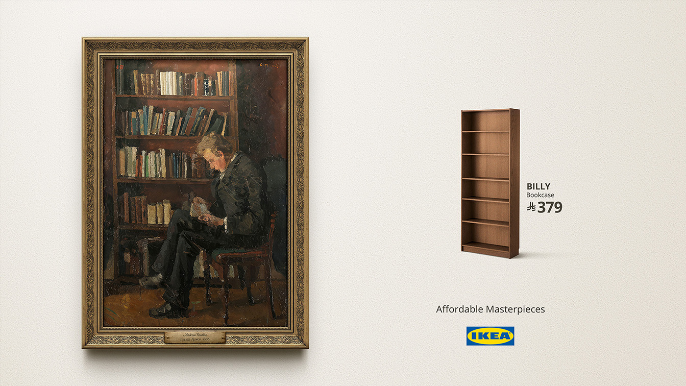 IKEA turns art into furniture in ‘Affordable Masterpieces’ campaign via Memac Ogilvy