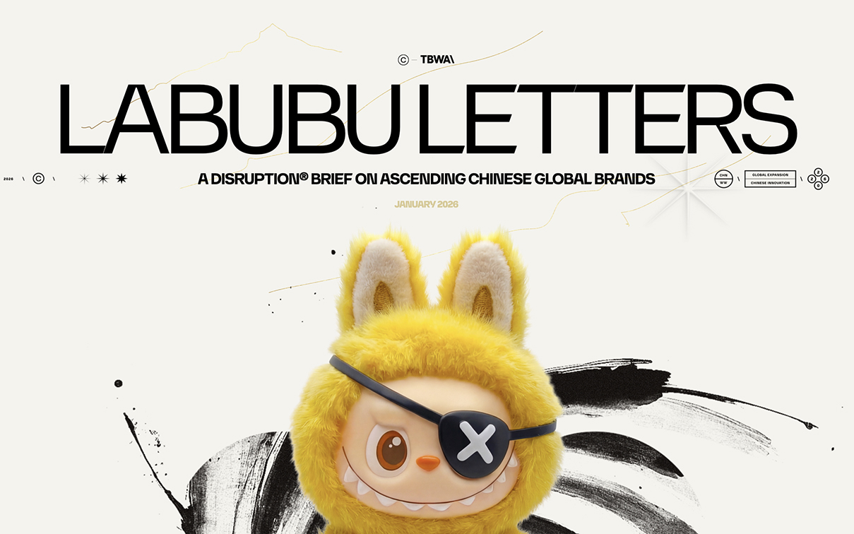 TBWA releases LABUBU LETTERS: A global disruption brief on the explosive rise of chinese brands