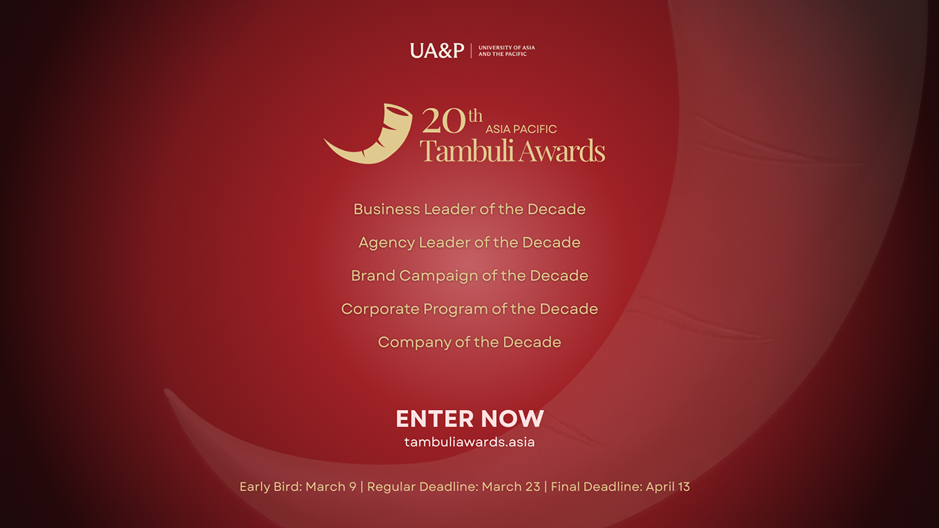 APAC Tambuli Awards opens entries for 2026: Early bird deadline – March 9th