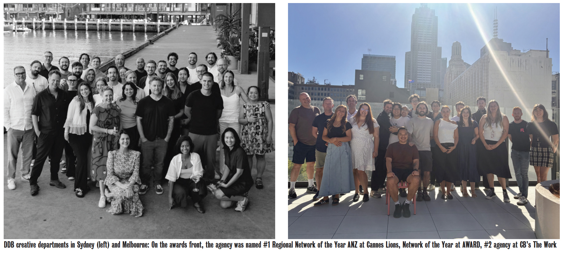 DDB crowned Campaign Brief 2025 Australia Agency of the Year ~ a year forged in conviction, culture and an unwavering belief in the work