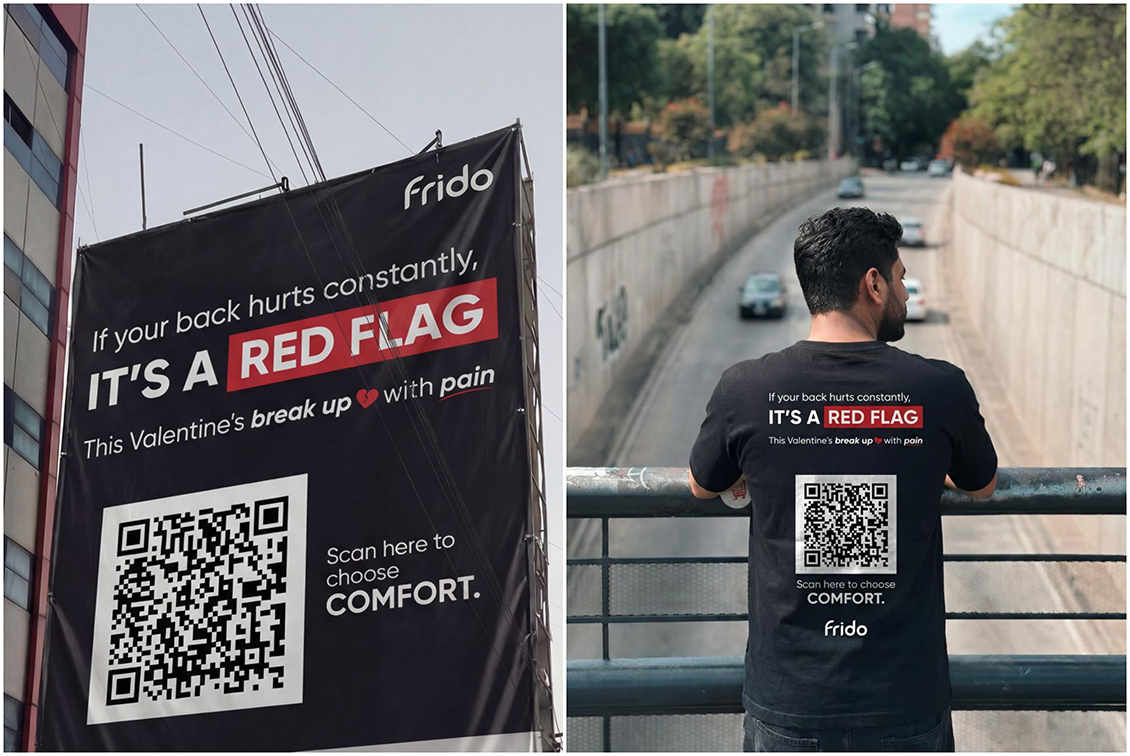 Frido new campaign turns Valentine’s Day into a conversation on body pain