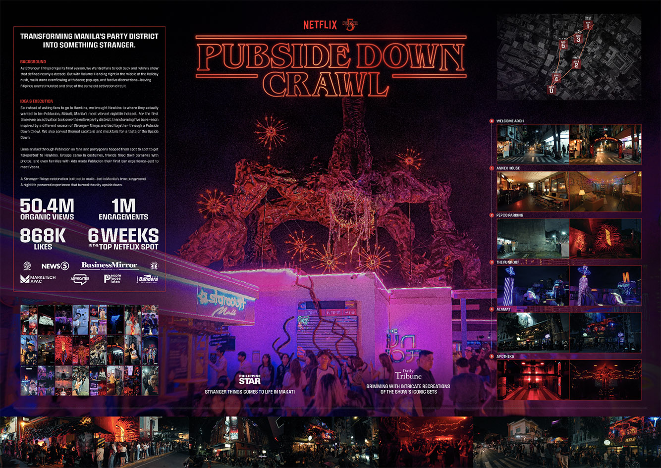 GIGIL turns Manila’s party district into Hawkins for Netflix’s Stranger Things 5