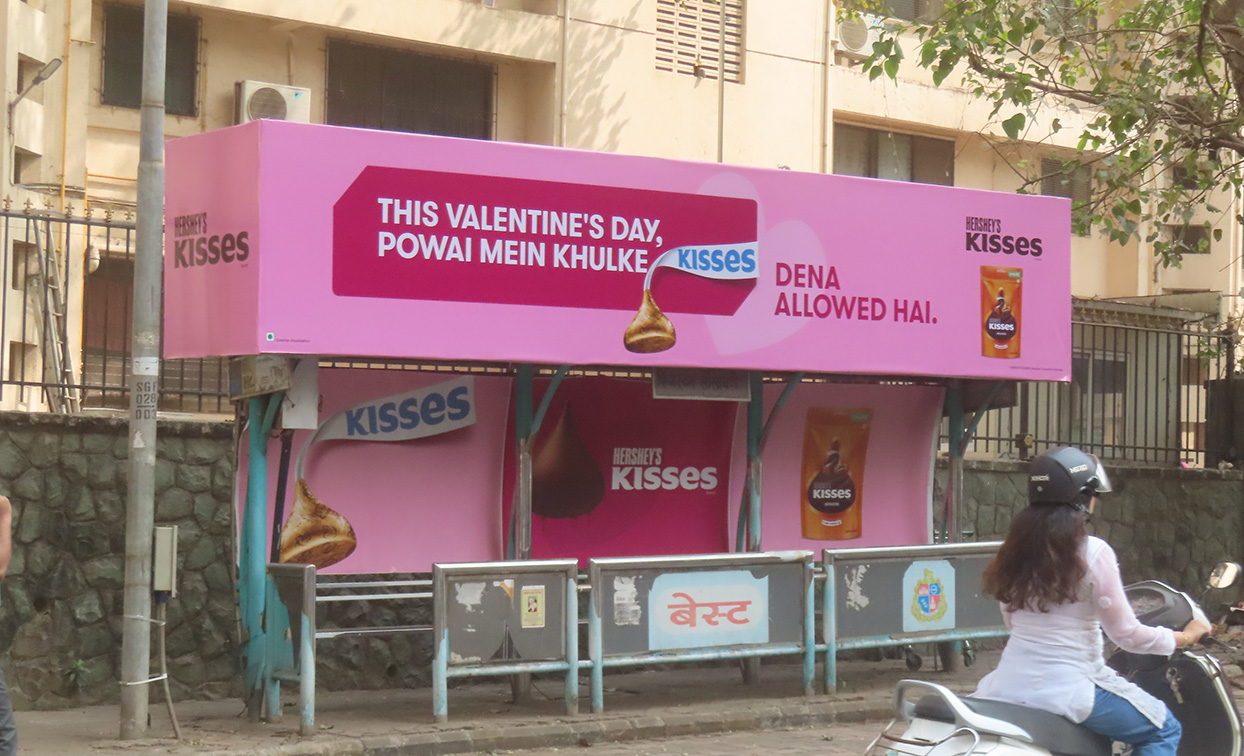 This Valentine’s, Hershey’s makes public affection sweet and simple