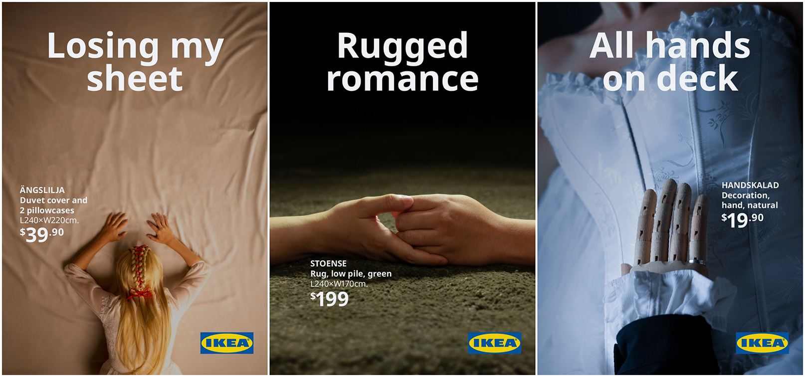 IKEA Singapore and TSLA turn blockbuster promo posters into cheeky Valentine’s campaign