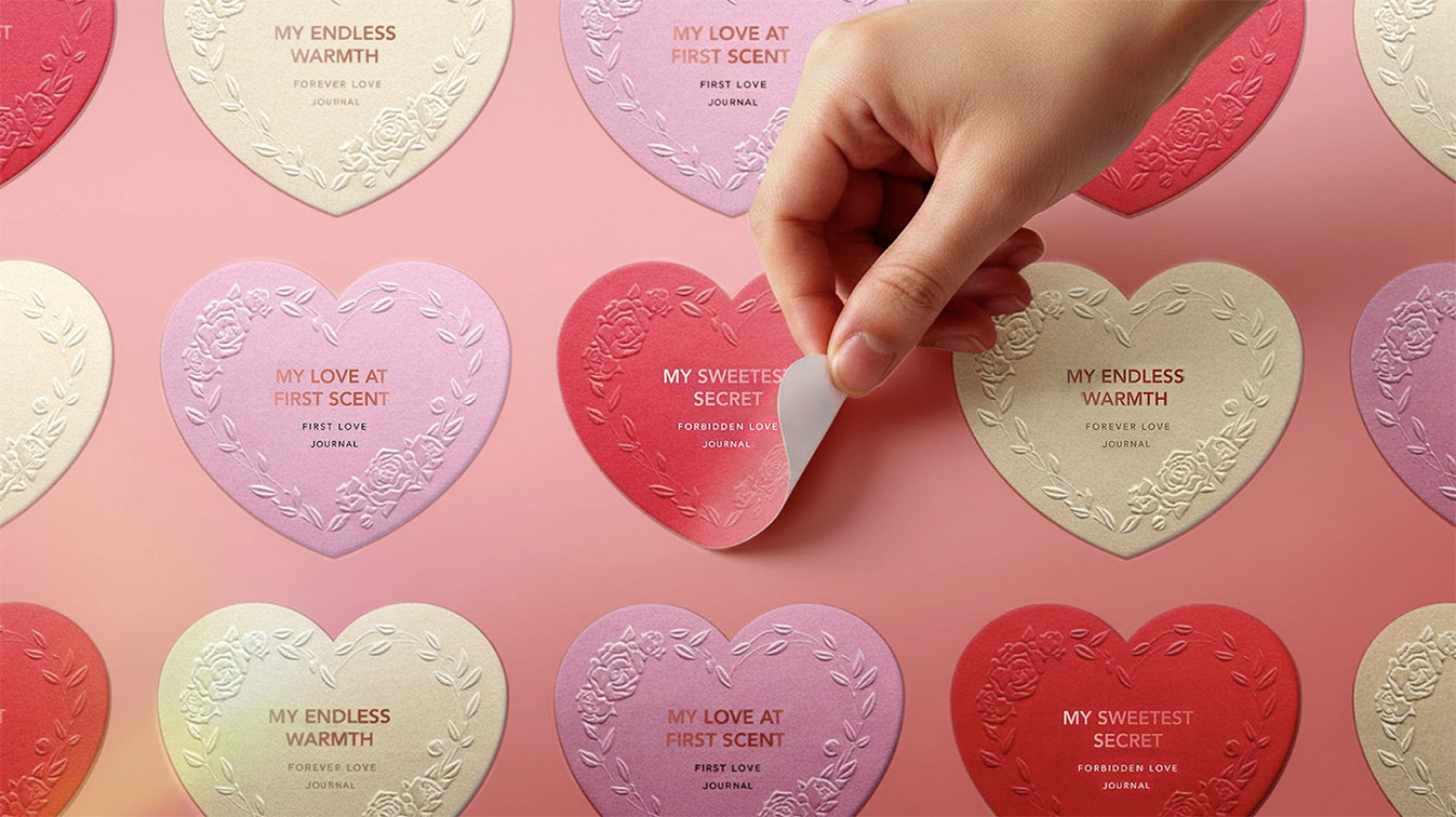 JOURNAL launches Heart Sticker Tester with CJ WORX Thailand for Valentine’s Day
