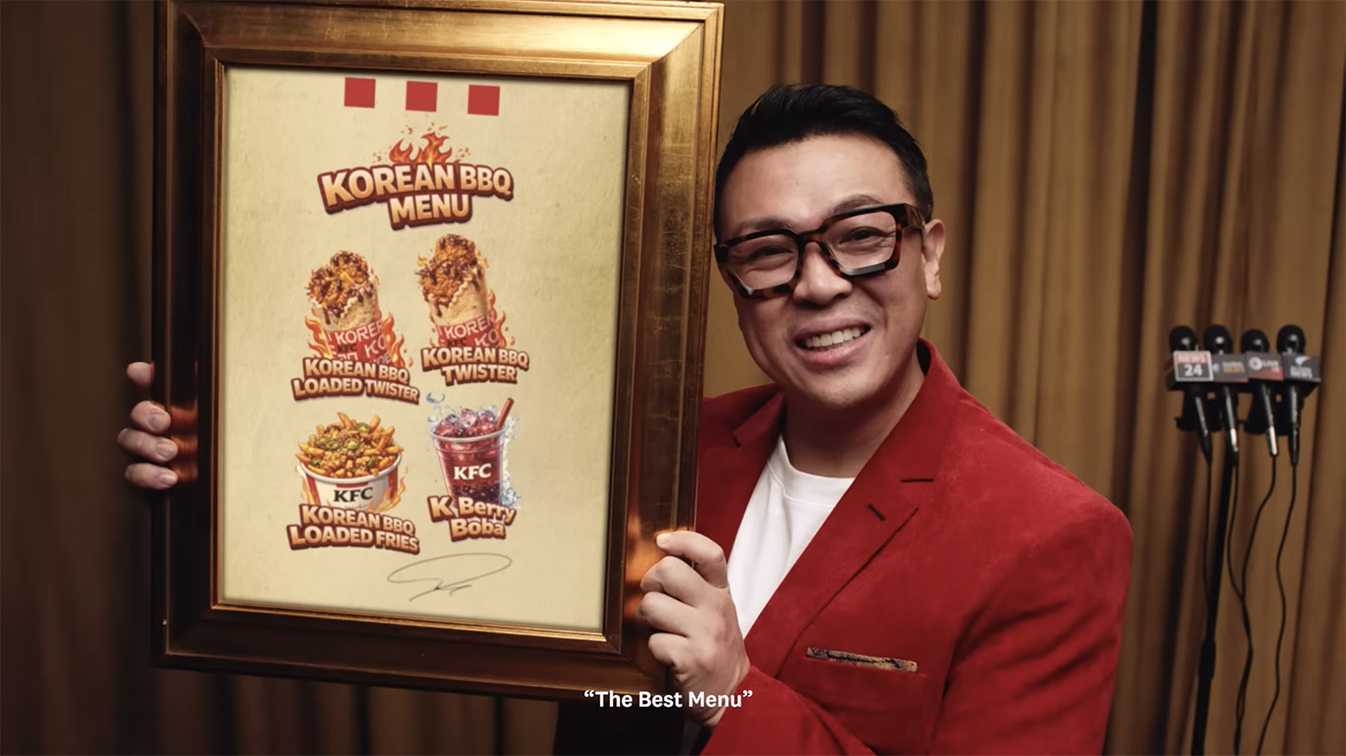 KFC Arabia’s Korean BBQ Twister launch goes off script with Wonho Chung at the helm
