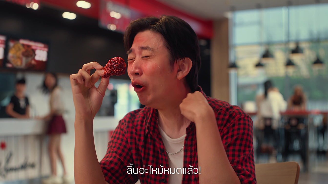 KFC Thailand’s new film highlights slow-building heat experience for new WingZ flavour