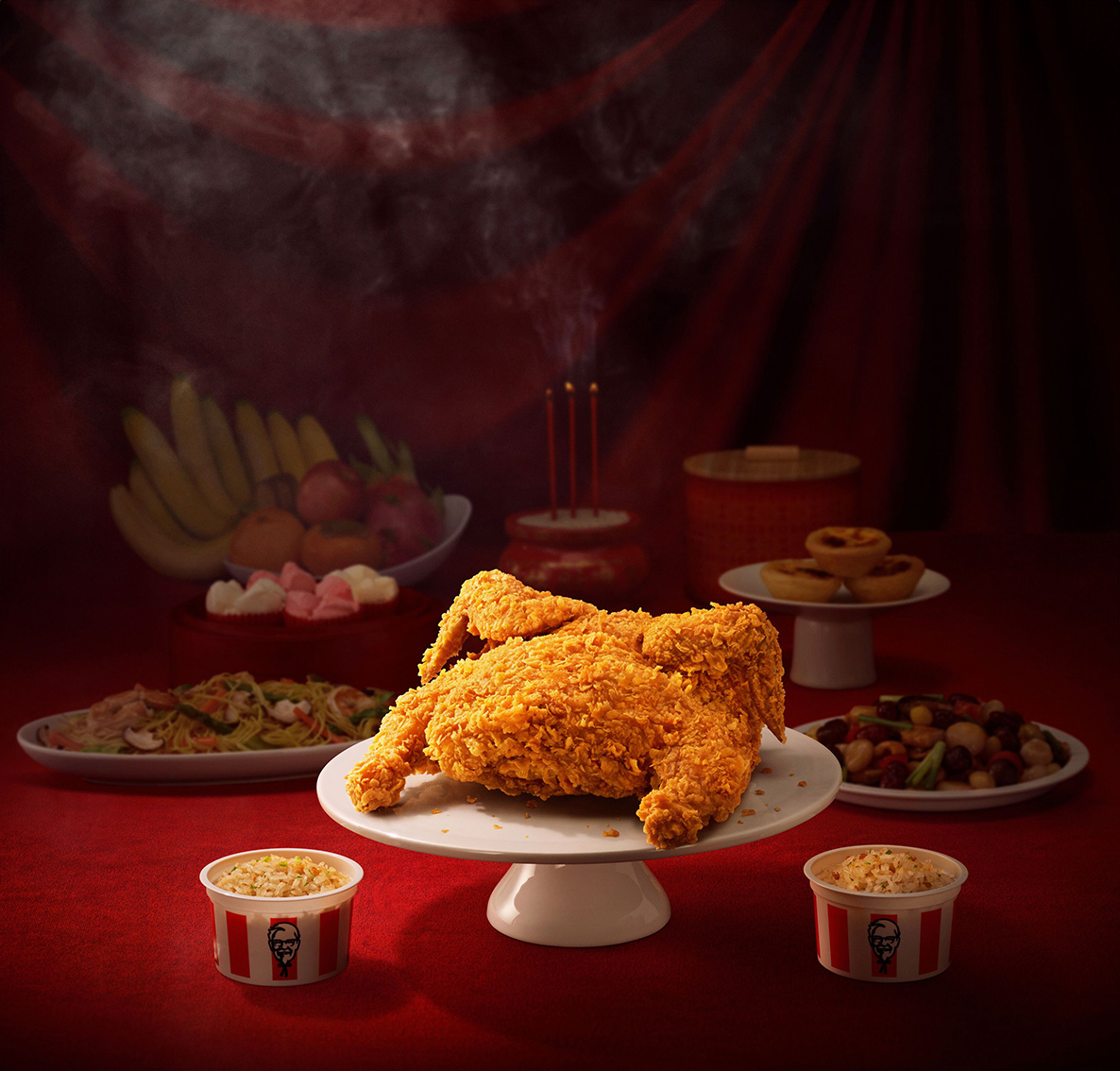 KFC Thailand flips Chinese New Year traditions with crispy, collectible Whole Fried Chicken