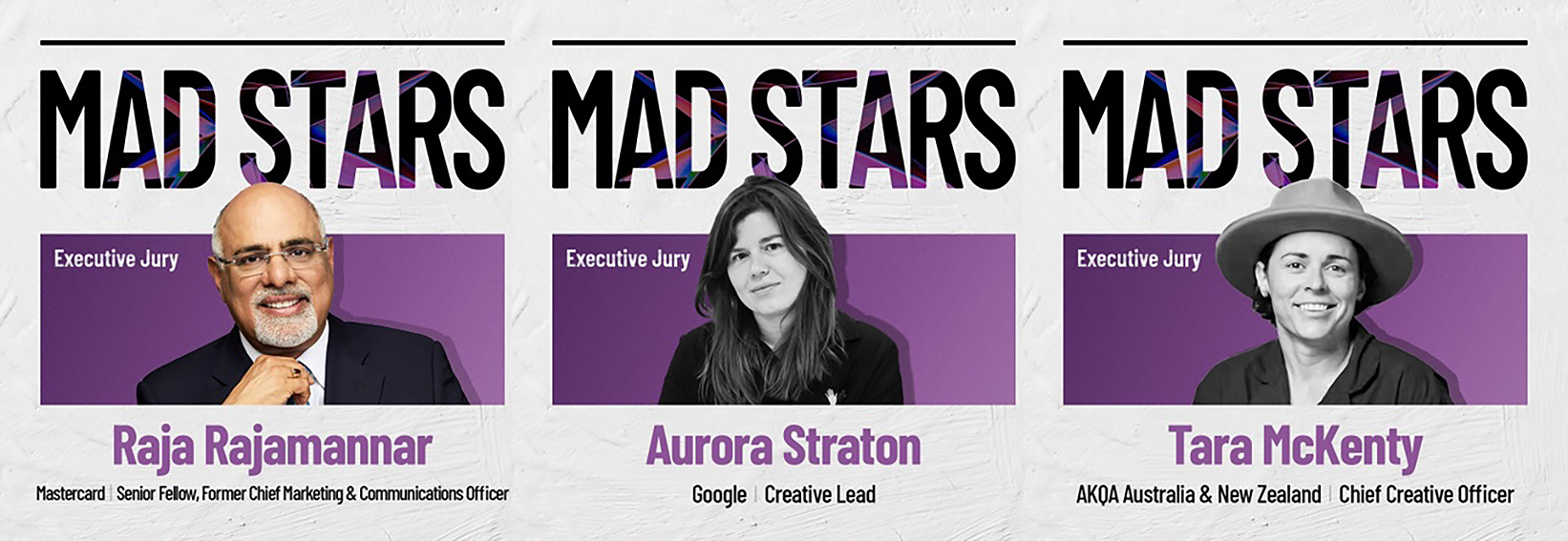 MAD STARS 2026 Names Raja Rajamannar, Aurora Straton and Tara McKenty to Executive Jury