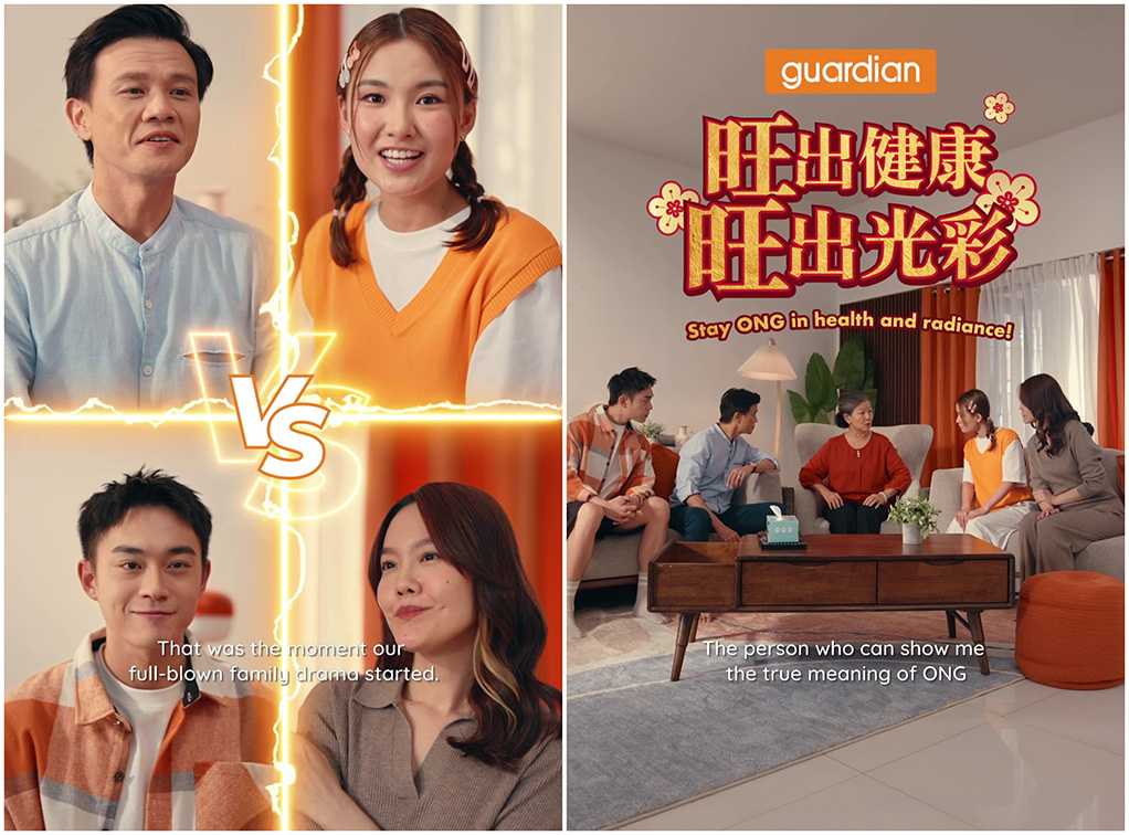 THE SHOUT GROUP creates CNY campaign for Guardian Malaysia focused on wellbeing