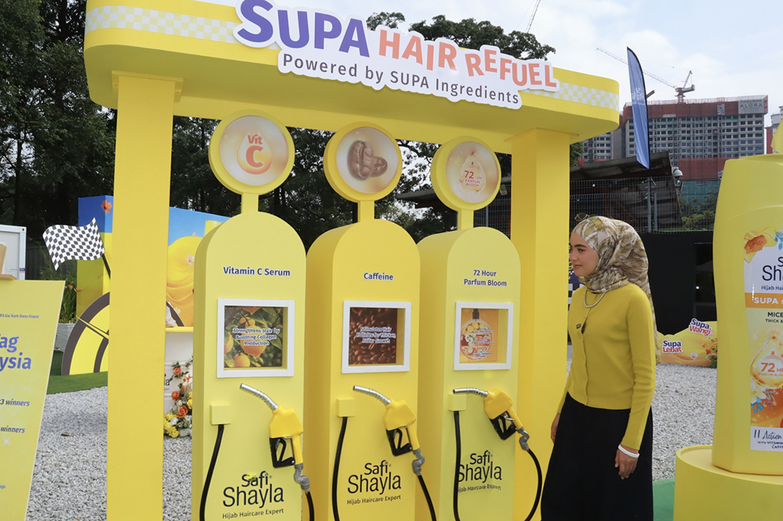 MBCS Malaysia launches go-kart activation for Safi Shayla Supa shampoo debut