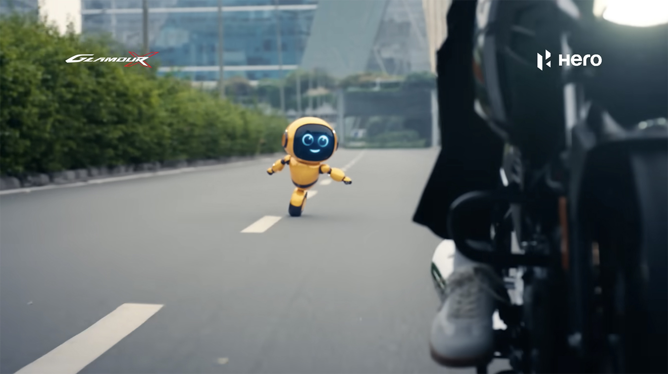 Hero MotoCorp + FCB Interface create futuristic Glamour X campaign with robotic love story