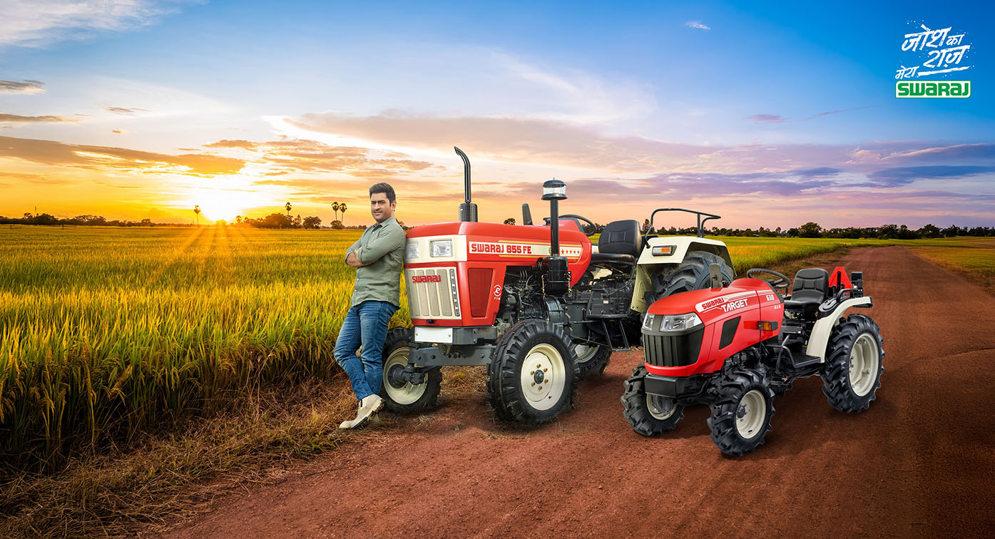 Swaraj Tractors and MS Dhoni extend partnership into next growth phase