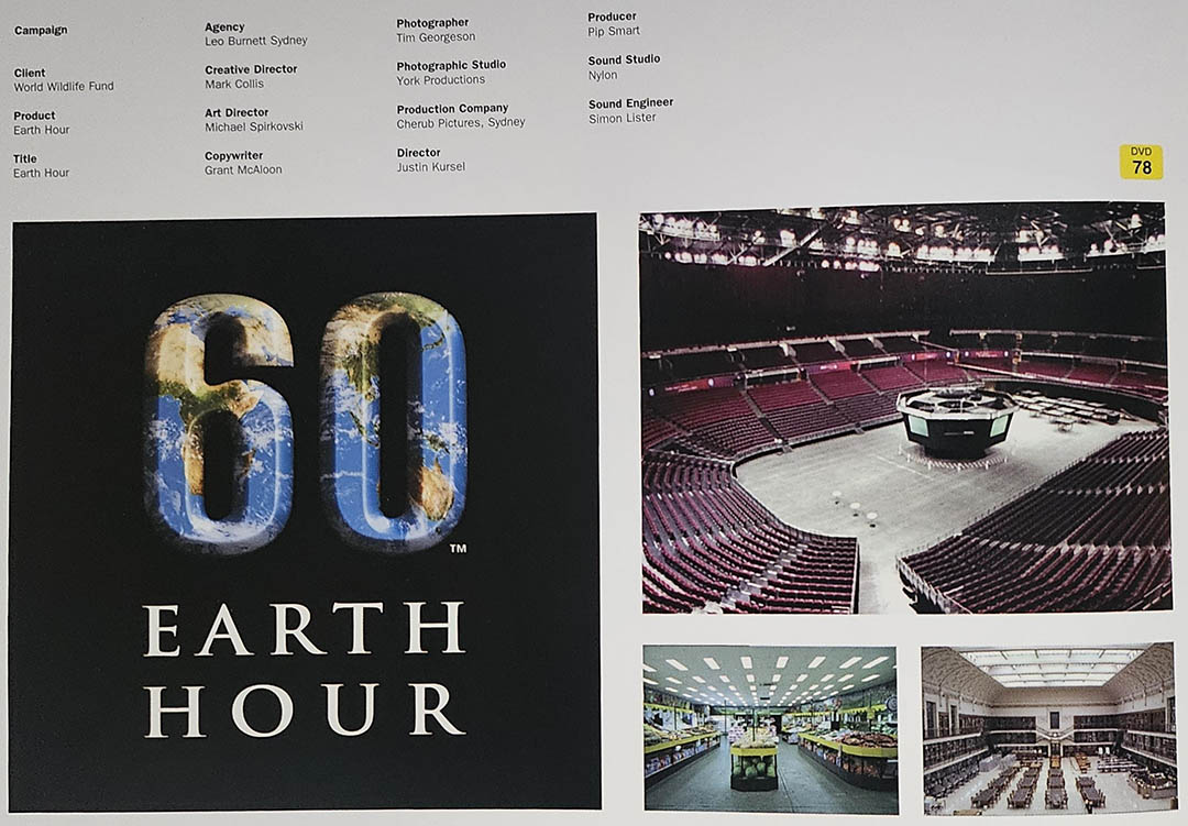 Celebrating the 20th anniversary of ‘Earth Hour’, Leo Burnett Sydney’s finest hour