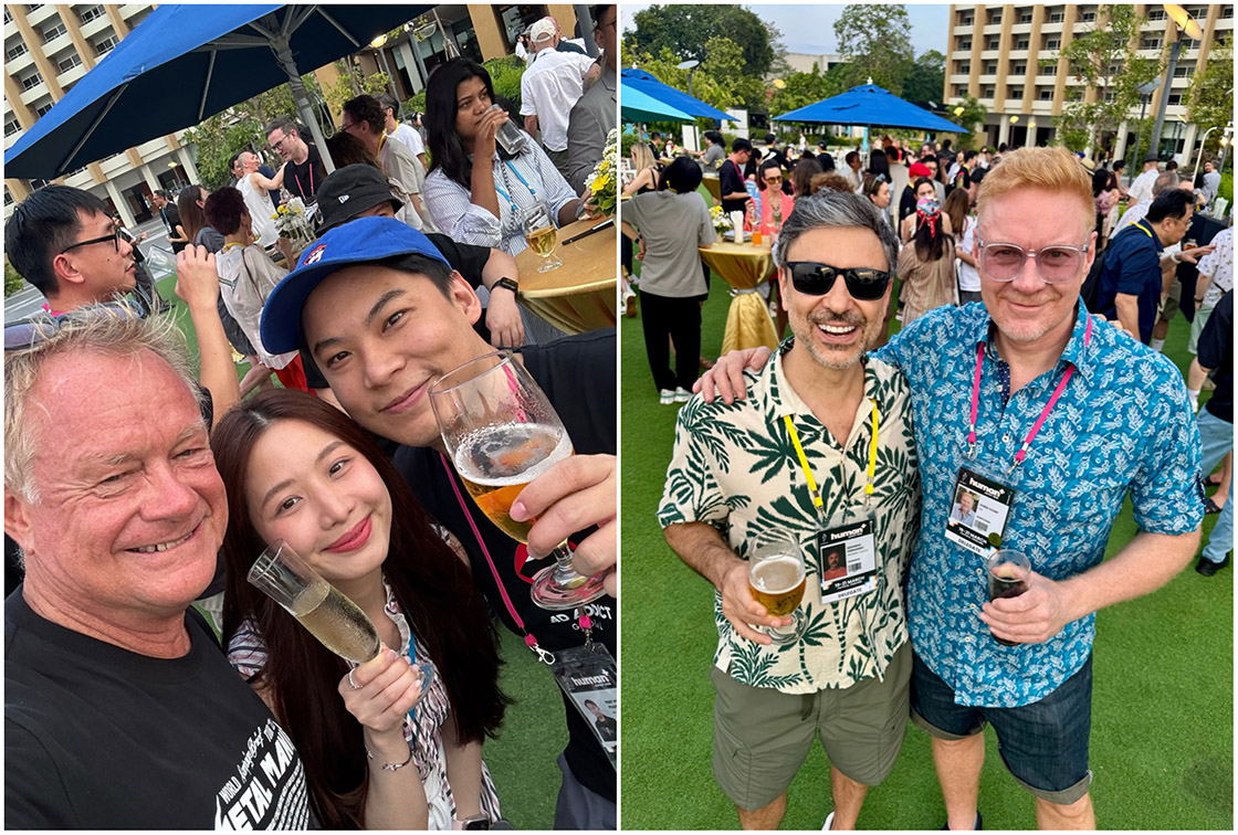 Good Times at the Legendary Sunset Party at AdFest 2026 co-hosted by Gerety Awards, Directors Think Tank, Fin Design + FX, Voodoo Hack and Campaign Brief Asia