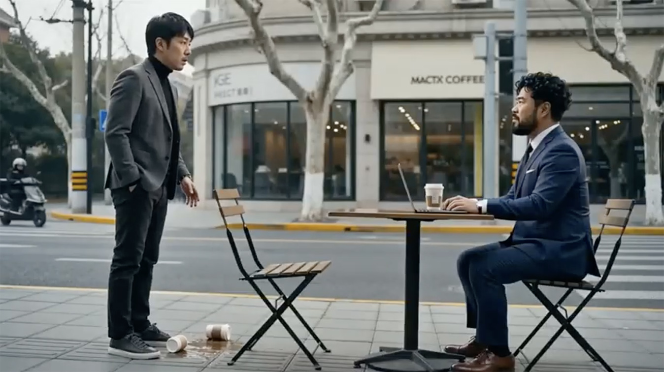 Director Di-Han Xu uses AI micro-series to satirise the advertising production process