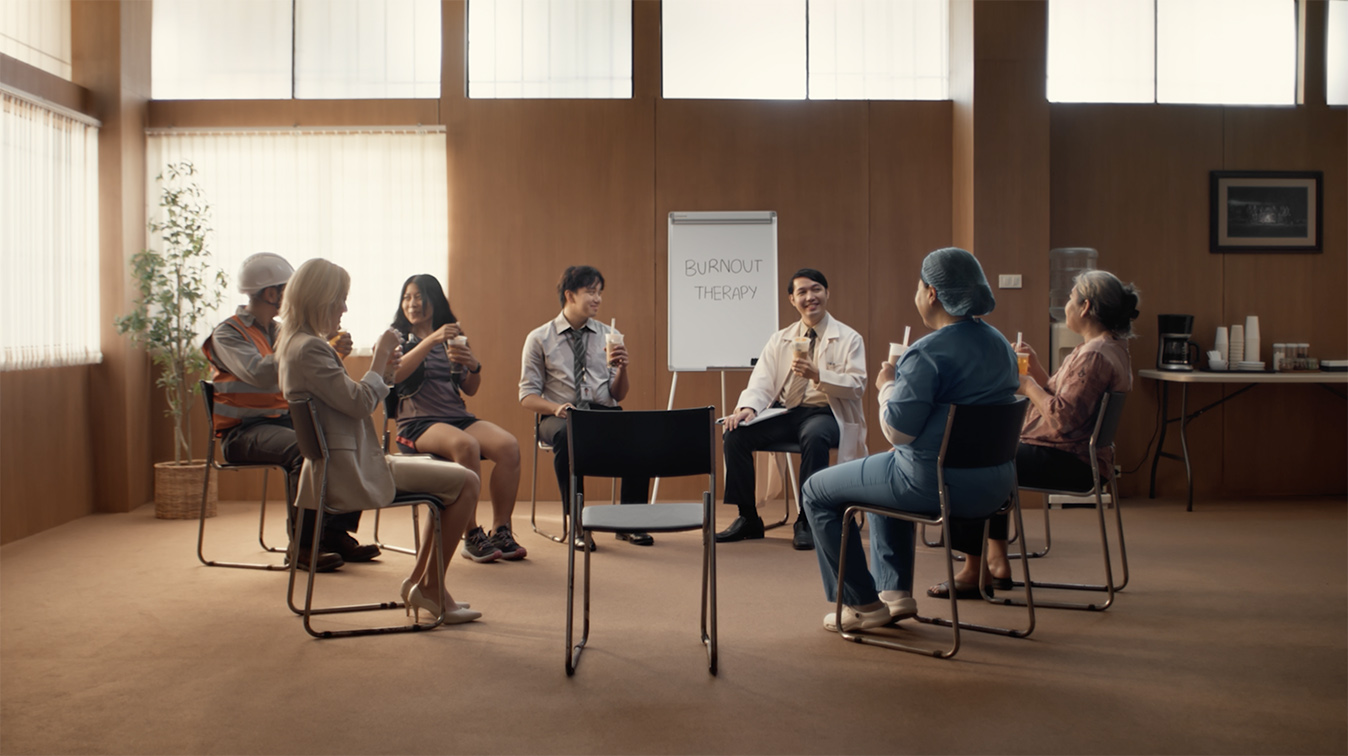 GIGIL Philippines and Factory01 bring overworked ACs to life via CoCo Tea & Juice’s summer film