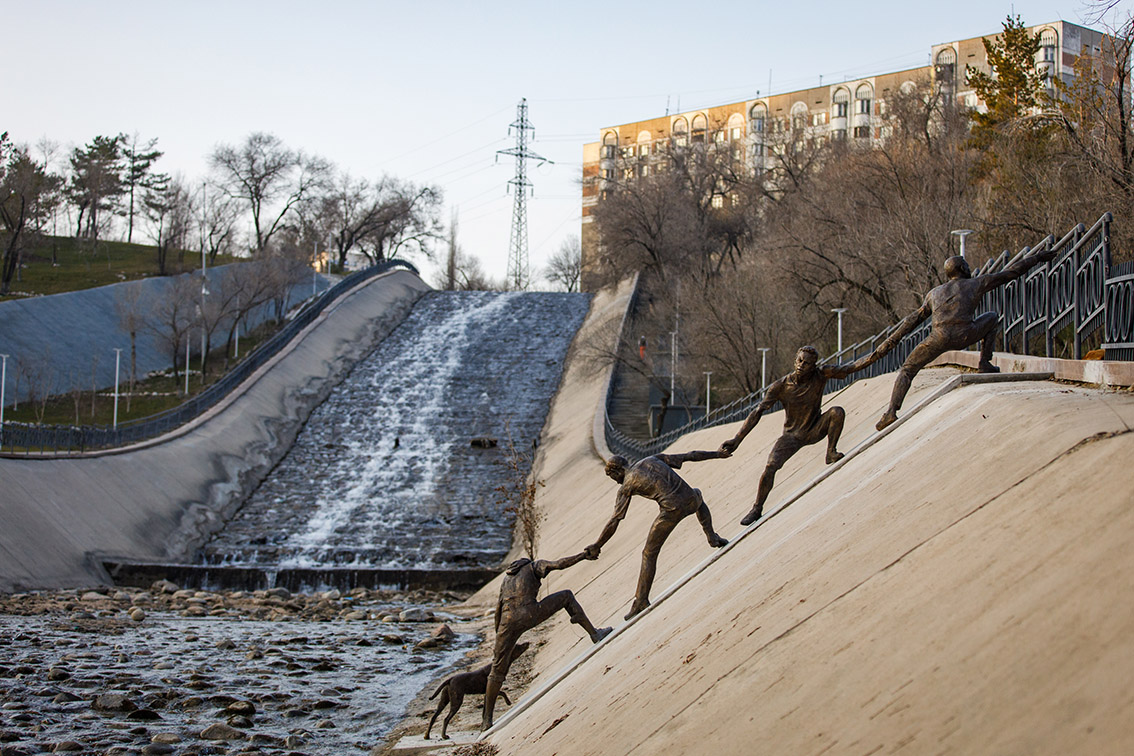Almaty brings people together with “Unity” art installation celebrating human solidarity