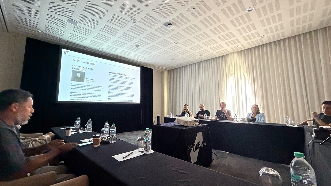 Defining great Direct work: John Koay reports from The One Show jury room