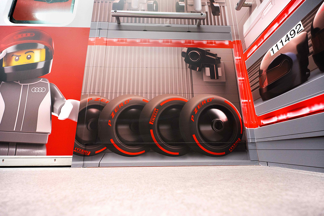 LEGO China turns Shanghai metro into full-scale F1 experience for Grand Prix activation