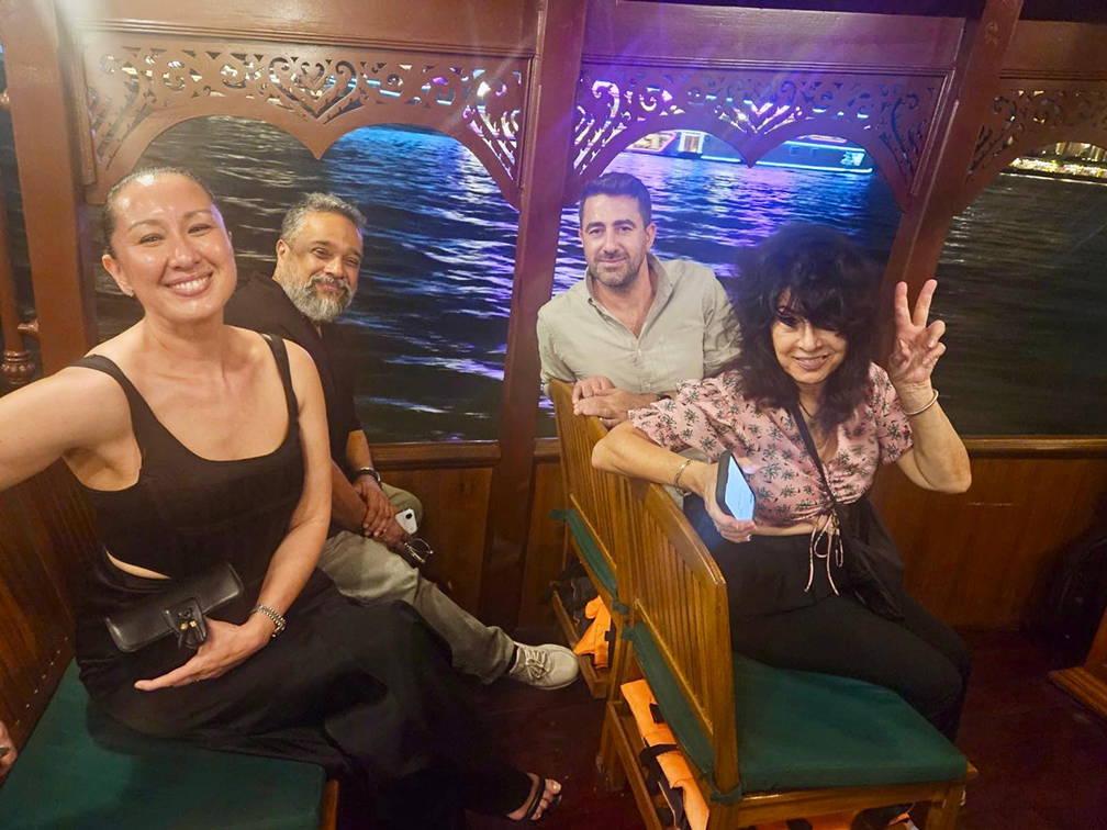 LIA hosts intimate dinner for top creatives in Baan Phraya at Mandarin Oriental in Bangkok